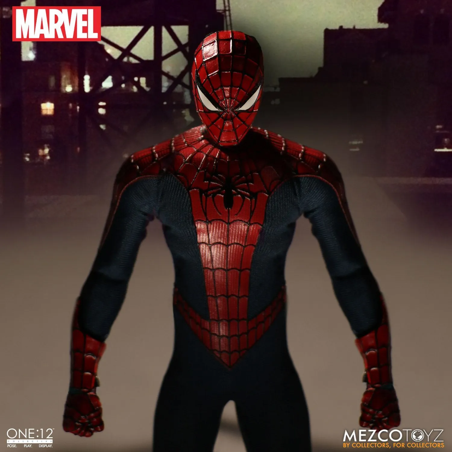 Mezco Toyz ONE:12 Collective: Spider-Man Spiderman Action Figure