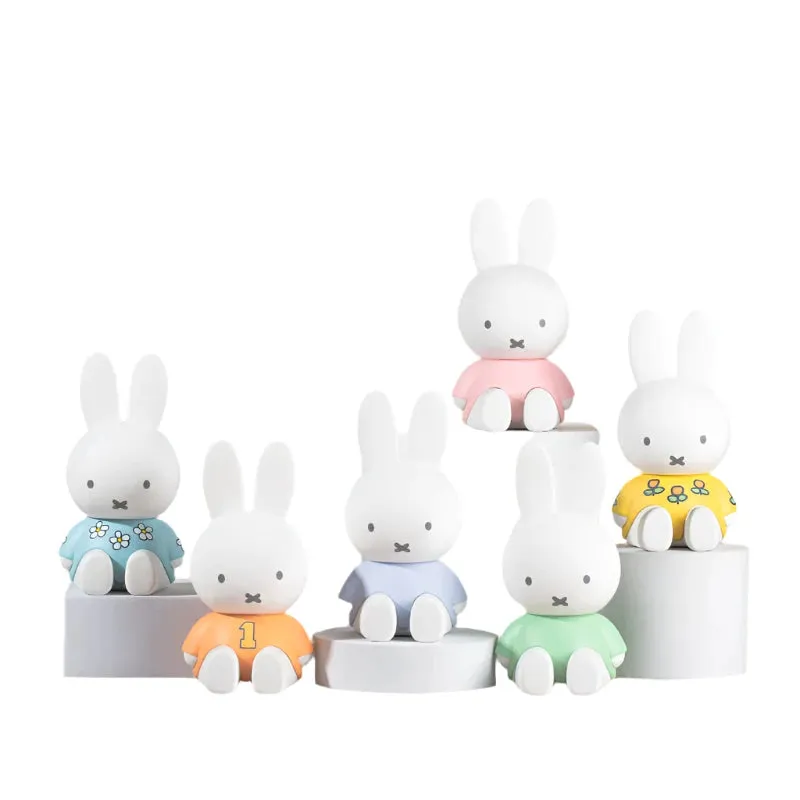 Miffy Phone Stand Series Blind Box Toys Cute Cartoon Anime Action Figures (Sold per piece)