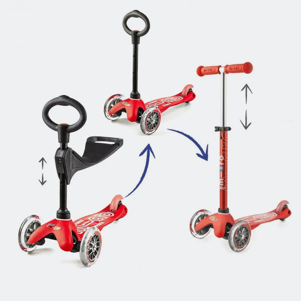 Mini 3in1 Deluxe Ages 1-5 Red