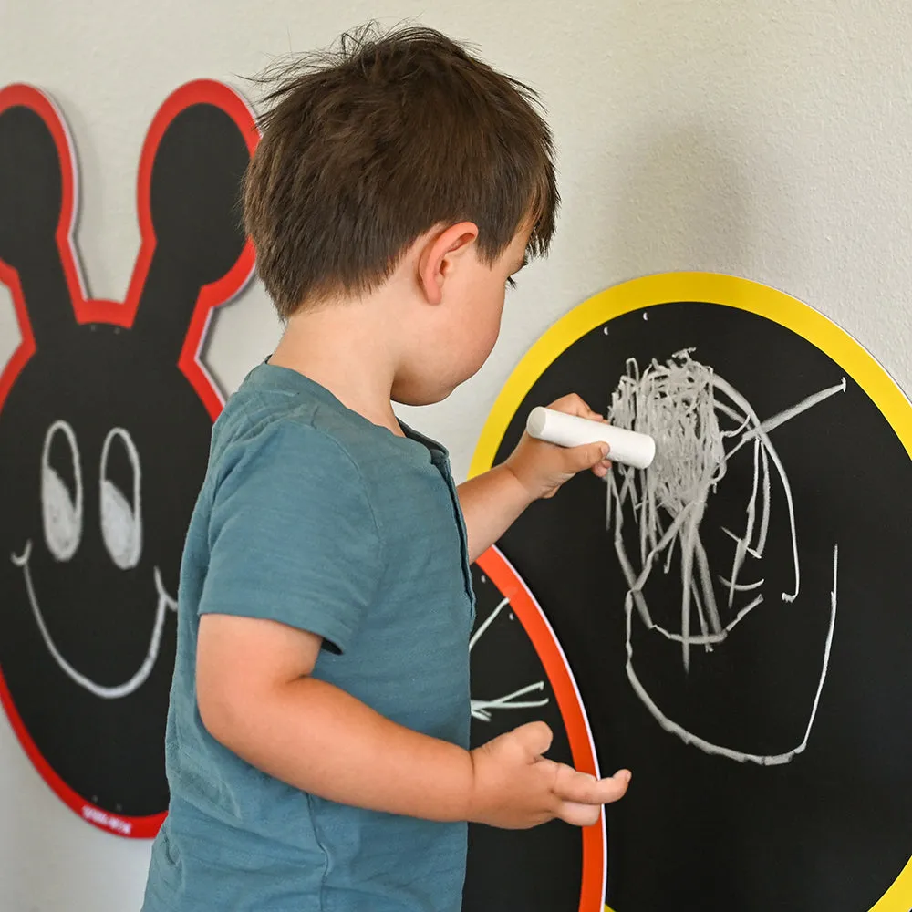 Multiple-Panel Outdoor Chalkboard | Giant Caterpillar