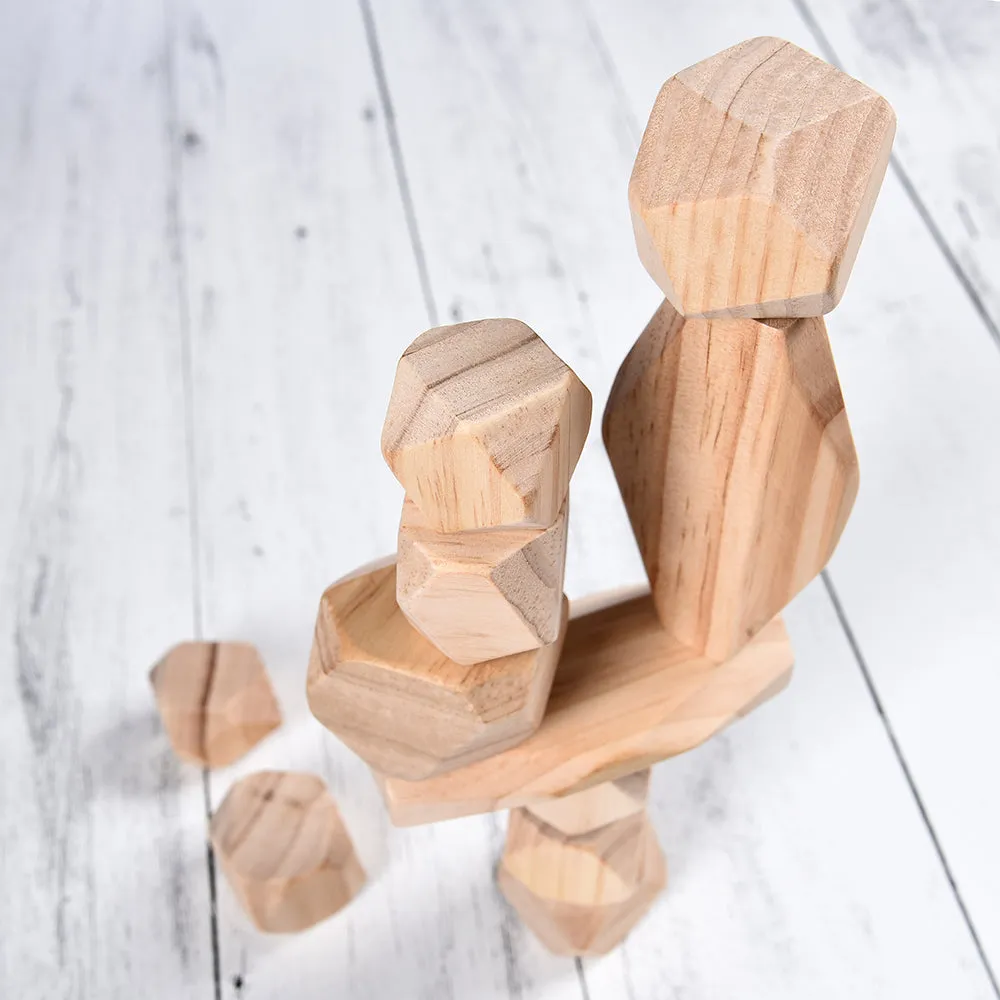 Natural Wooden Balancing Blocks