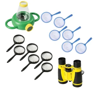 Nature Exploration STEM Bundle | 14-Piece Outdoor Discovery Kit