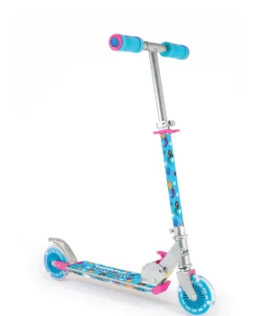 Ozbozz Mermaid Foldable Scooter with Light-Up Wheels - Perfect for Kids Age 5 