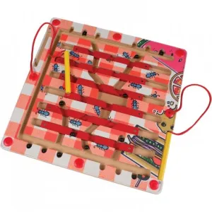 Picnic Crumb Challenge Magnetic Maze Game | Preschool Cooperative Play Toy