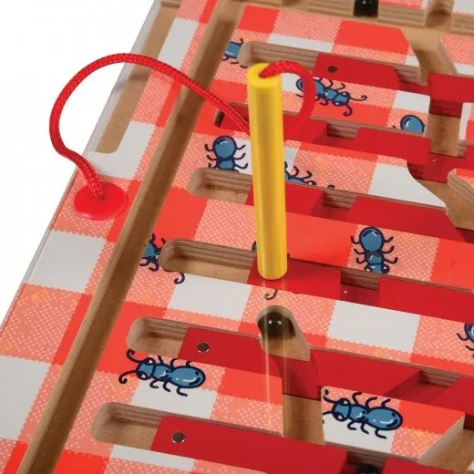 Picnic Crumb Challenge Magnetic Maze Game | Preschool Cooperative Play Toy