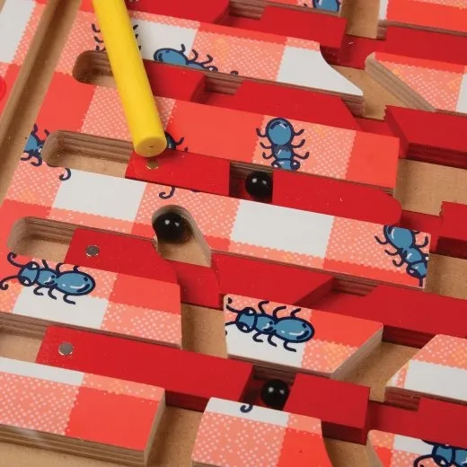 Picnic Crumb Challenge Magnetic Maze Game | Preschool Cooperative Play Toy