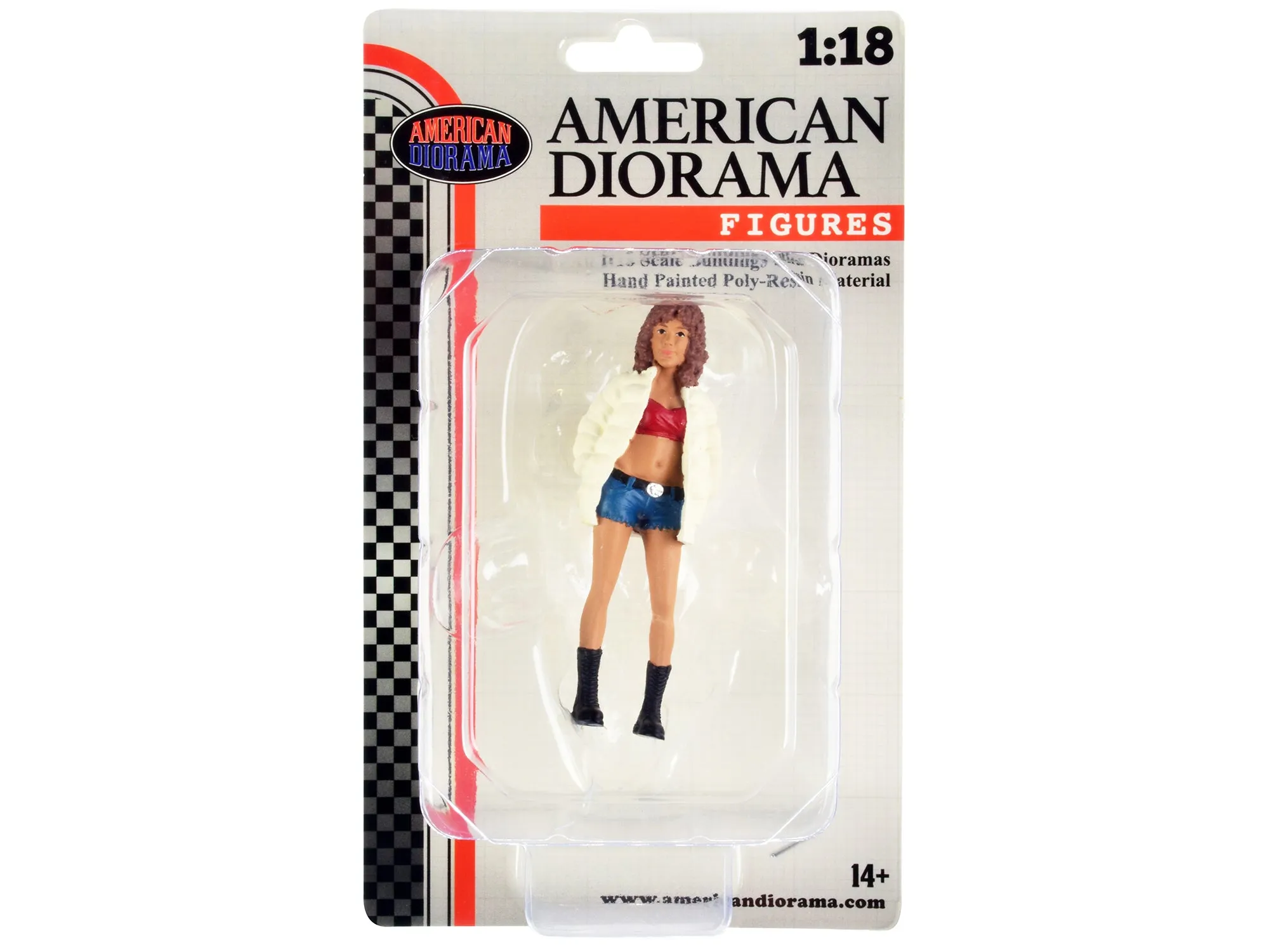 "Hip Hop Girls" Figure 3 for 1/18 Scale Models by American Diorama