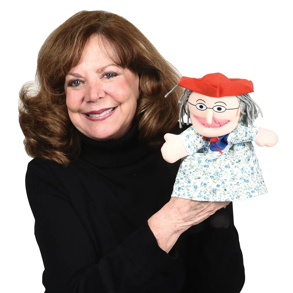 "Old Lady Who Swallowed a Fly" Storytelling Doll & Animal Finger Puppet Set*