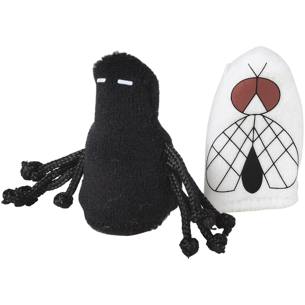 "Old Lady Who Swallowed a Fly" Storytelling Doll & Animal Finger Puppet Set*