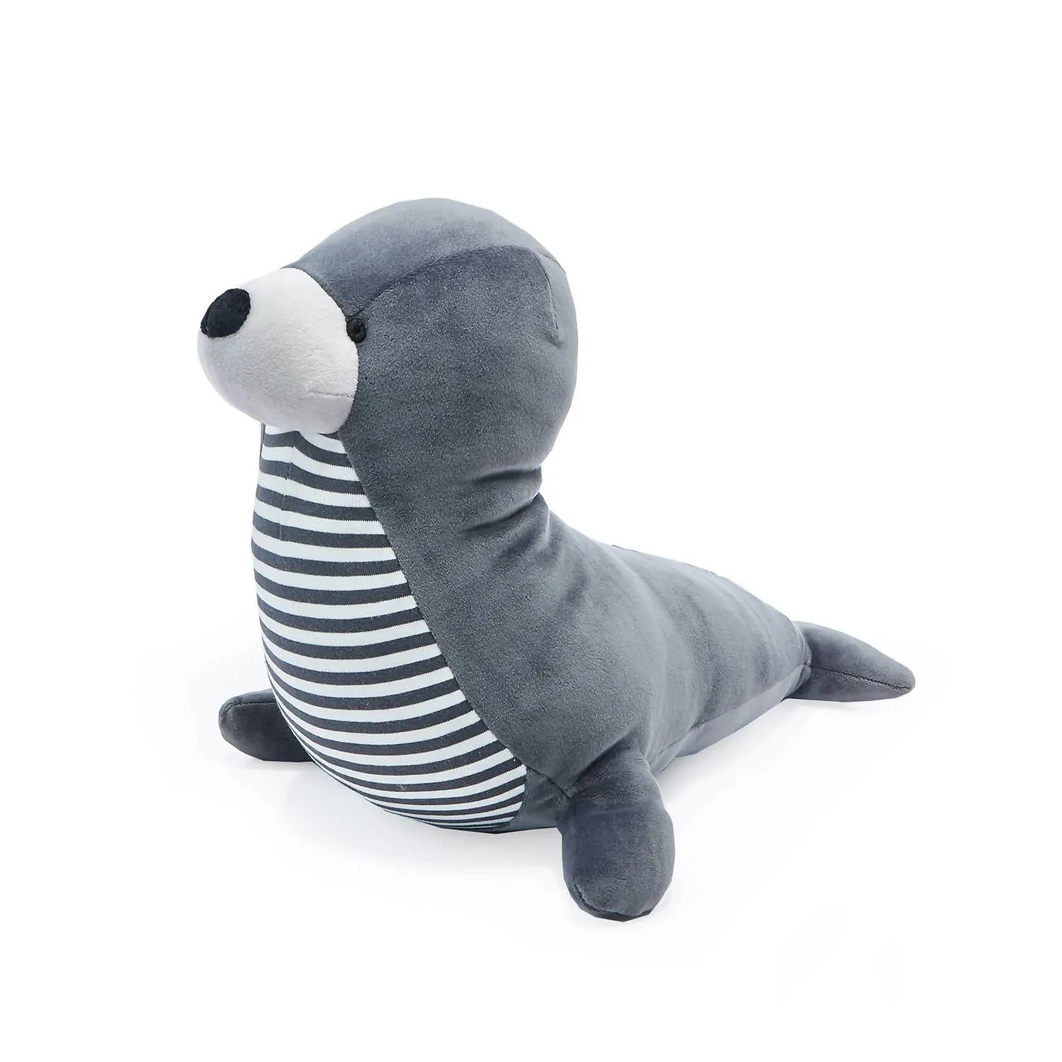 "seamore" Stuffed Seal In Grey
