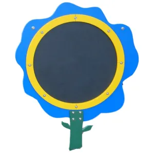Rose Chalkboard Playground Flower | Mountable for Drawing & Play