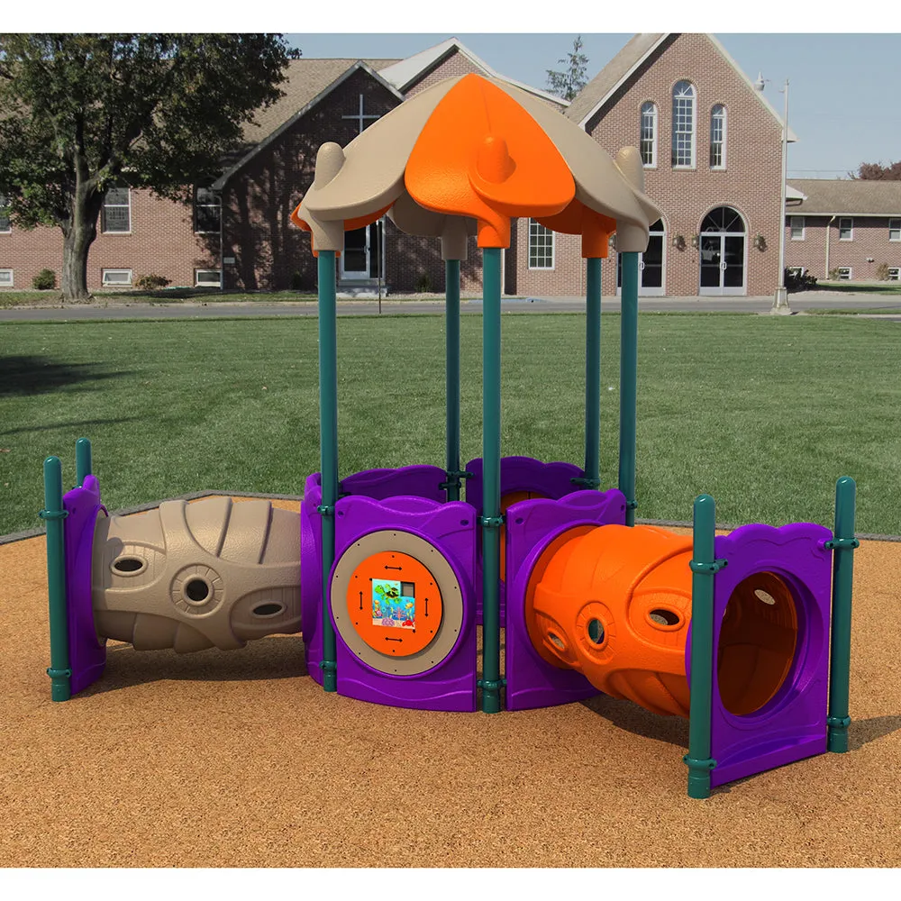 Rumi Wonderville Preschool Playground Structure | Climbing & Exploration Playset for Ages 2-5