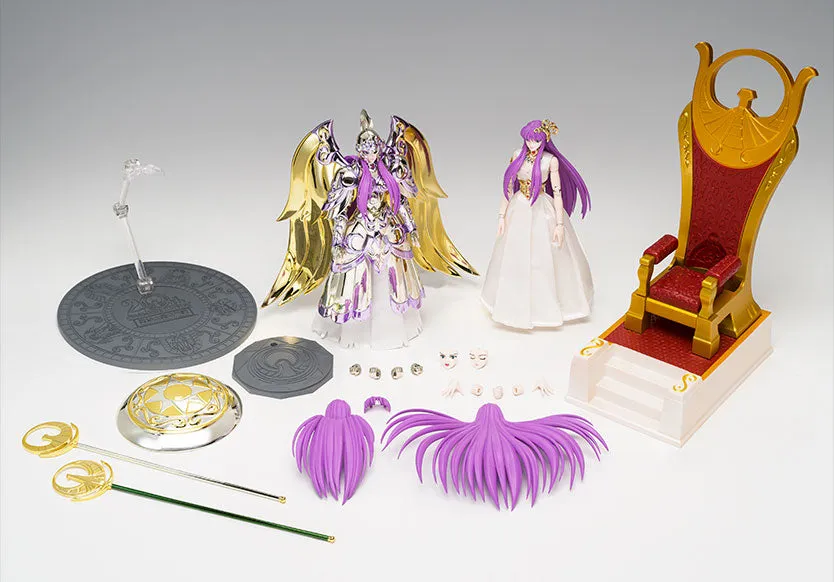 Saint Seiya Myth Cloth EX Goddess Athena and Saori Kido Action Figure