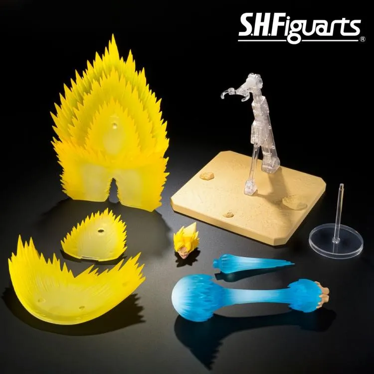 S.H. Figuarts DragonBall Z - Super Saiyan Goku (Teleport Kamehameha) Effect Parts Set
