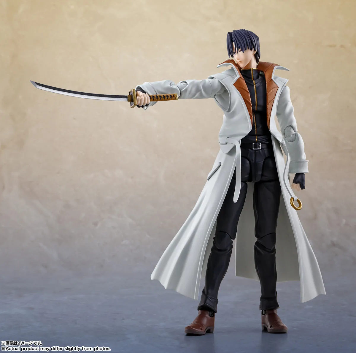 S.H. Figuarts Rurouni Kenshin: Meiji Swordsman Romantic Story Aoshi Shinomori Action Figure