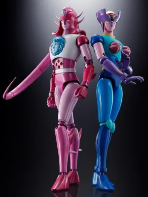 Soul of Chogokin Mazinger Z GX-108 Rhein X1 & GX-11R Dianan A Set Action Figure