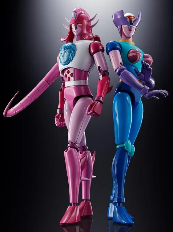 Soul of Chogokin Mazinger Z GX-108 Rhein X1 & GX-11R Dianan A Set Action Figure