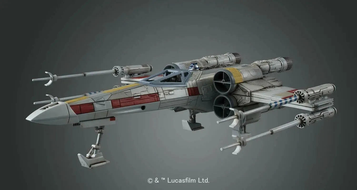 Star Wars 1/72 Scale X-Wing Starfighter Model Kit