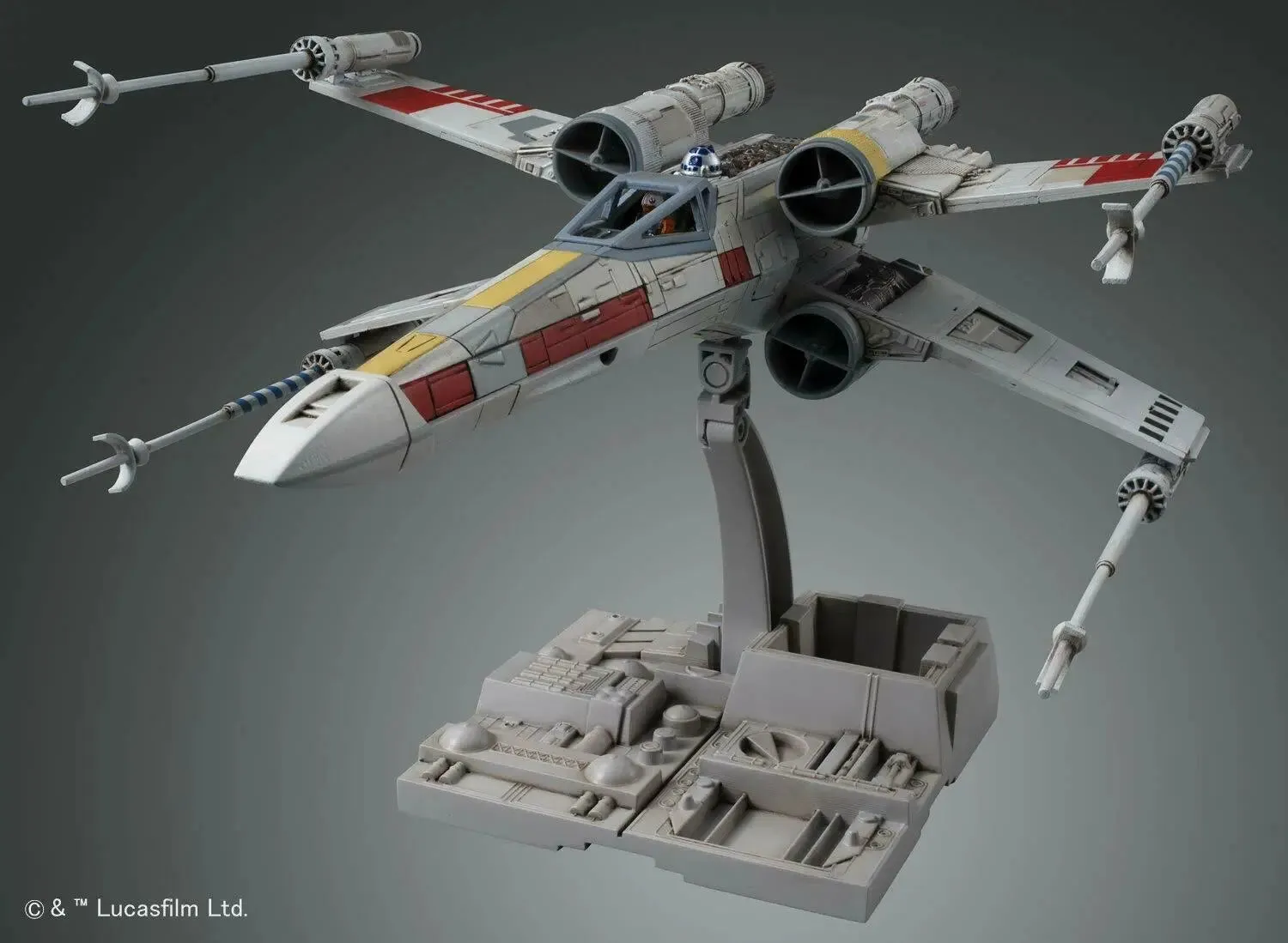 Star Wars 1/72 Scale X-Wing Starfighter Model Kit