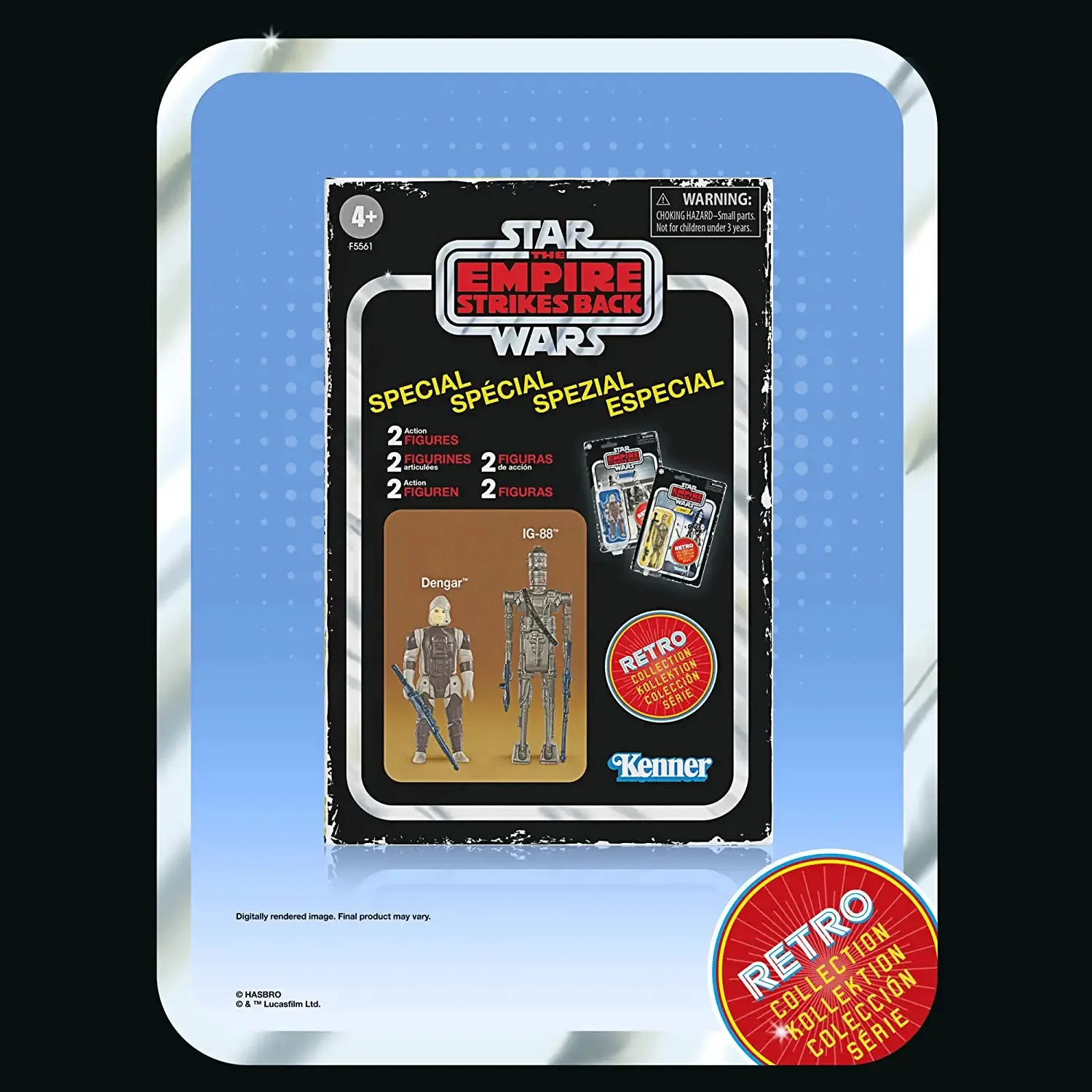 Star Wars Retro Collection Dengar & IG-88 3.75" Action Figure