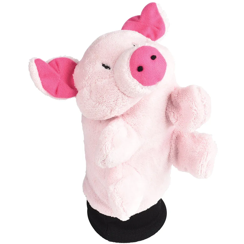 Stuffed Pig Glove Puppet | 9" Storytelling Farm Animal Puppet