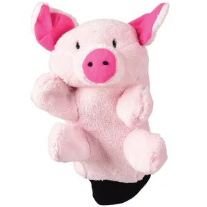 Stuffed Pig Glove Puppet | 9" Storytelling Farm Animal Puppet