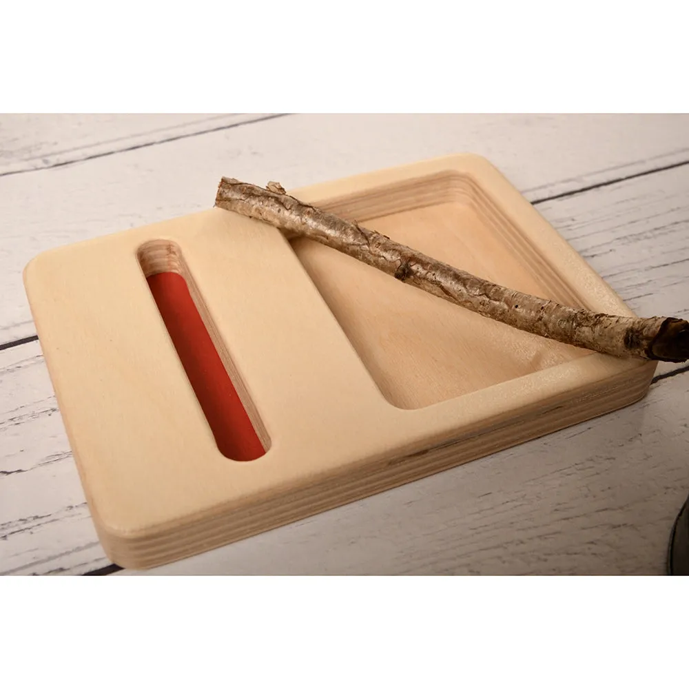 Tactile Wooden Number Trays 1–9 | Eco-Friendly Counting & Tracing Set