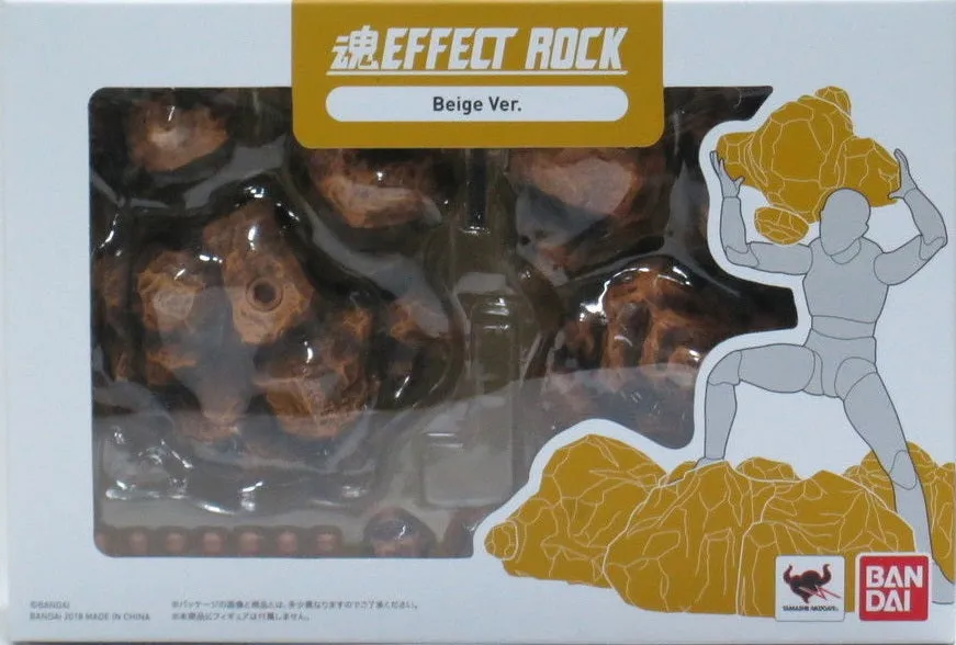 Tamashii Effect Rock Beige Ver. Stand Base Stage S.H Figuarts