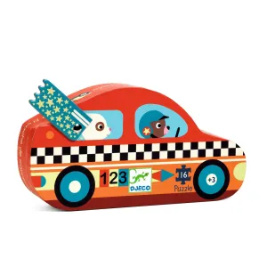 The Racing Car Silhouette Puzzle