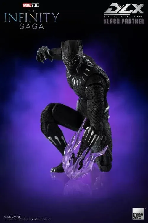 ThreeZero 1/12 Avengers: Infinity Saga Black Panther DLX Scale Figure