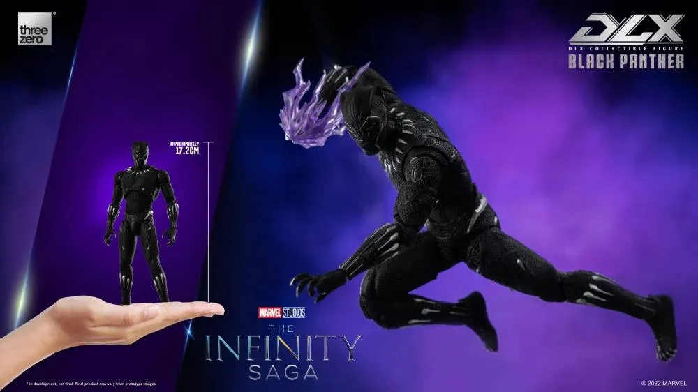 ThreeZero 1/12 Avengers: Infinity Saga Black Panther DLX Scale Figure