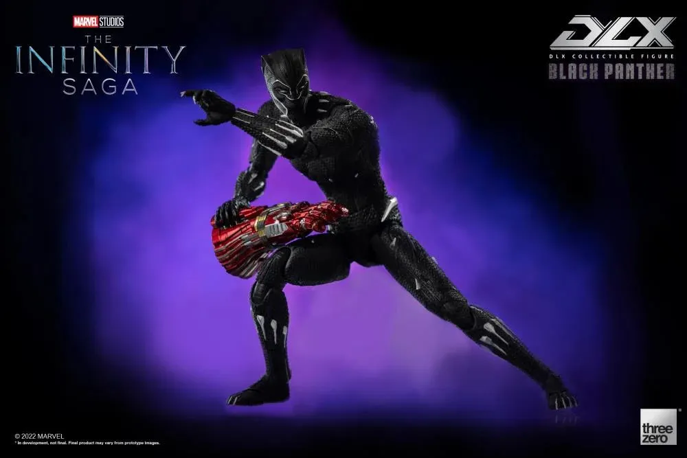 ThreeZero 1/12 Avengers: Infinity Saga Black Panther DLX Scale Figure
