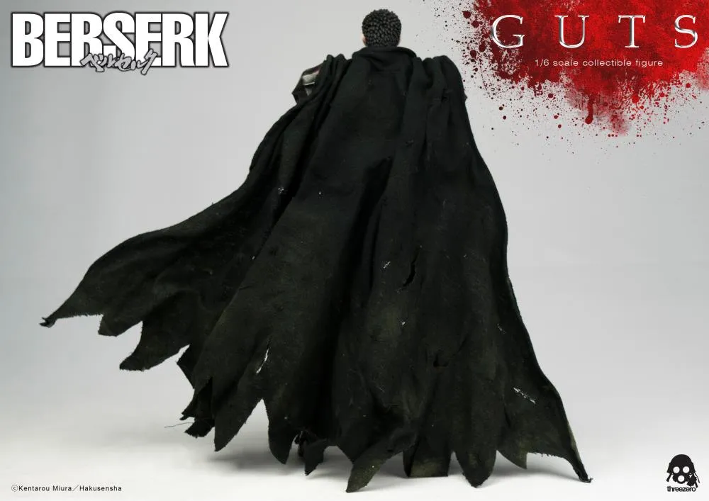 Threezero 1/6 Scale Figure - Berserk - Guts (Black Swordsman Ver.)