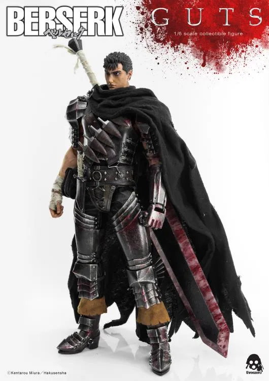 Threezero 1/6 Scale Figure - Berserk - Guts (Black Swordsman Ver.)