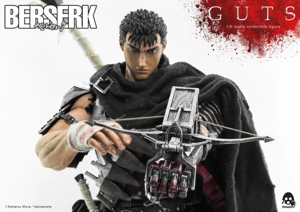 Threezero 1/6 Scale Figure - Berserk - Guts (Black Swordsman Ver.)
