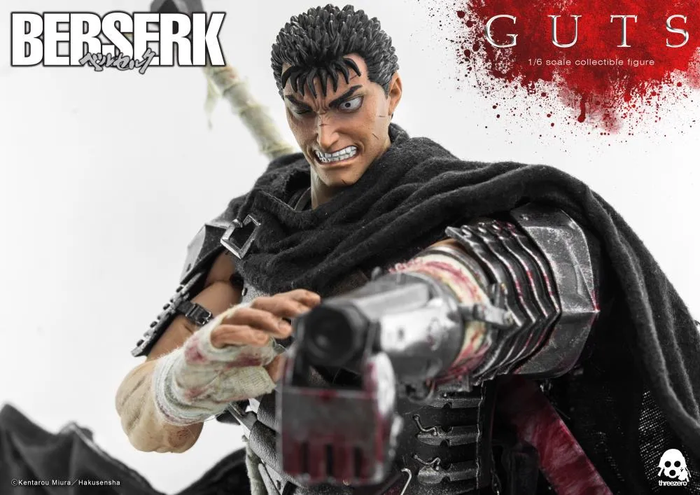 Threezero 1/6 Scale Figure - Berserk - Guts (Black Swordsman Ver.)