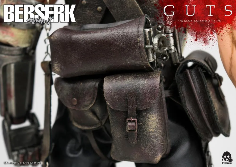 Threezero 1/6 Scale Figure - Berserk - Guts (Black Swordsman Ver.)