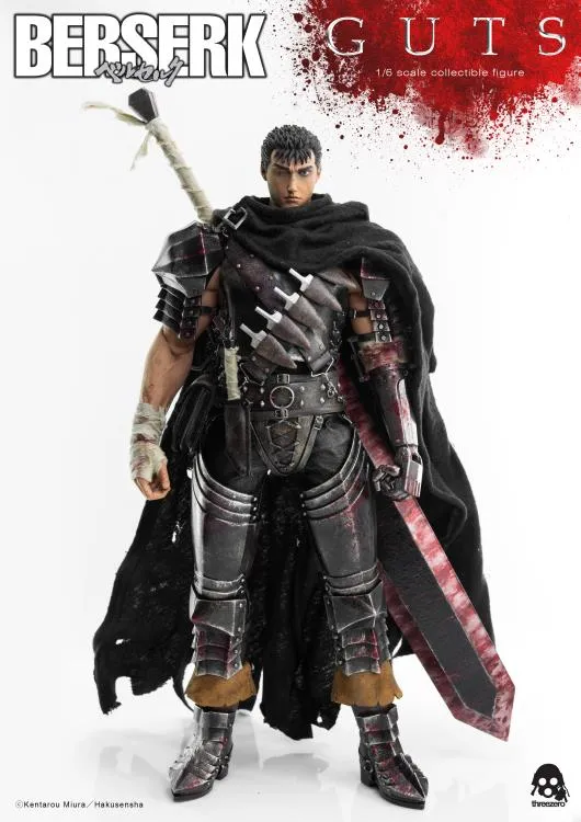 Threezero 1/6 Scale Figure - Berserk - Guts (Black Swordsman Ver.)