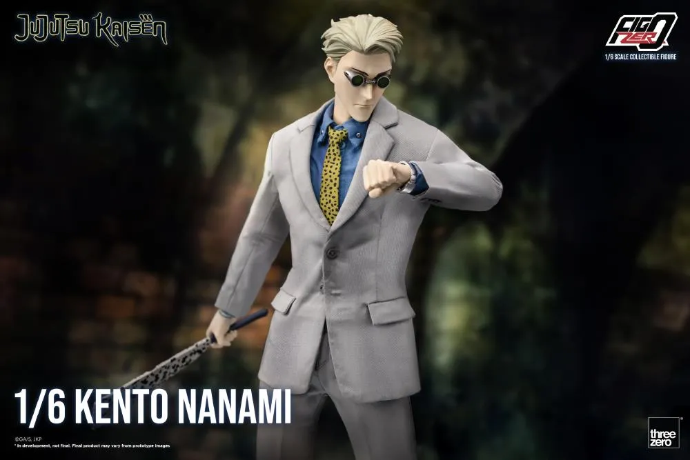 ThreeZero FigZero 1/6 Jujutsu Kaisen Kento Nanami Scale Action Figure