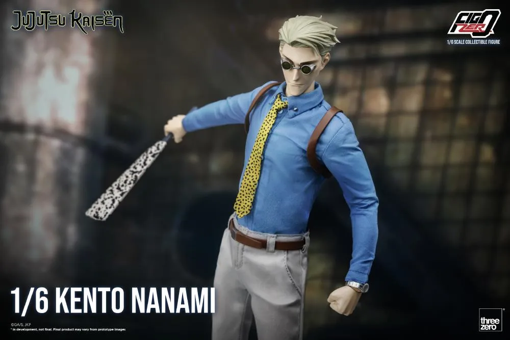 ThreeZero FigZero 1/6 Jujutsu Kaisen Kento Nanami Scale Action Figure