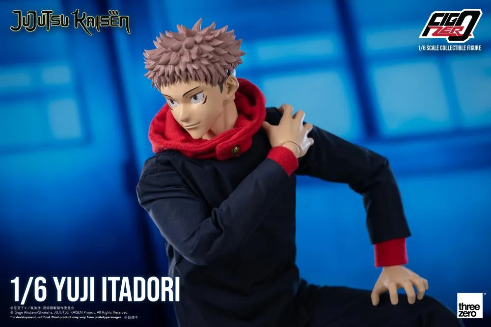 ThreeZero FigZero 1/6 Jujutsu Kaisen Yuji Itadori Scale Action Figure