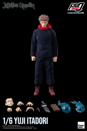 ThreeZero FigZero 1/6 Jujutsu Kaisen Yuji Itadori Scale Action Figure