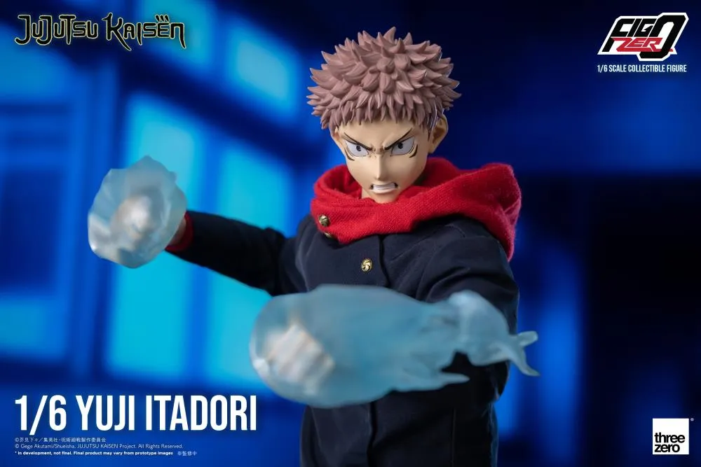 ThreeZero FigZero 1/6 Jujutsu Kaisen Yuji Itadori Scale Action Figure