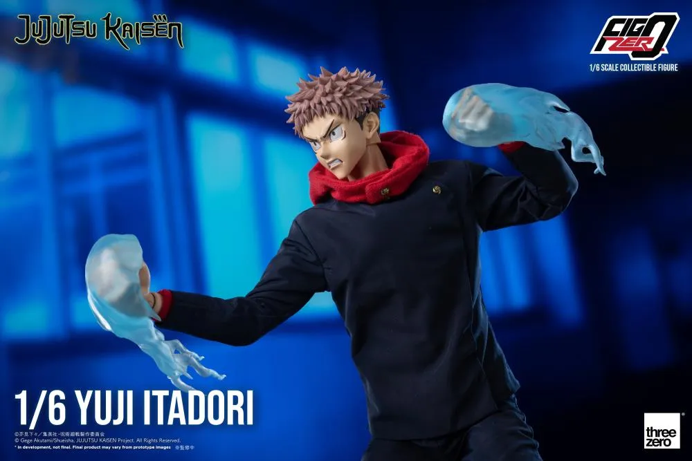 ThreeZero FigZero 1/6 Jujutsu Kaisen Yuji Itadori Scale Action Figure