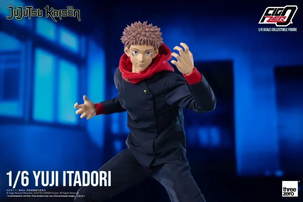 ThreeZero FigZero 1/6 Jujutsu Kaisen Yuji Itadori Scale Action Figure