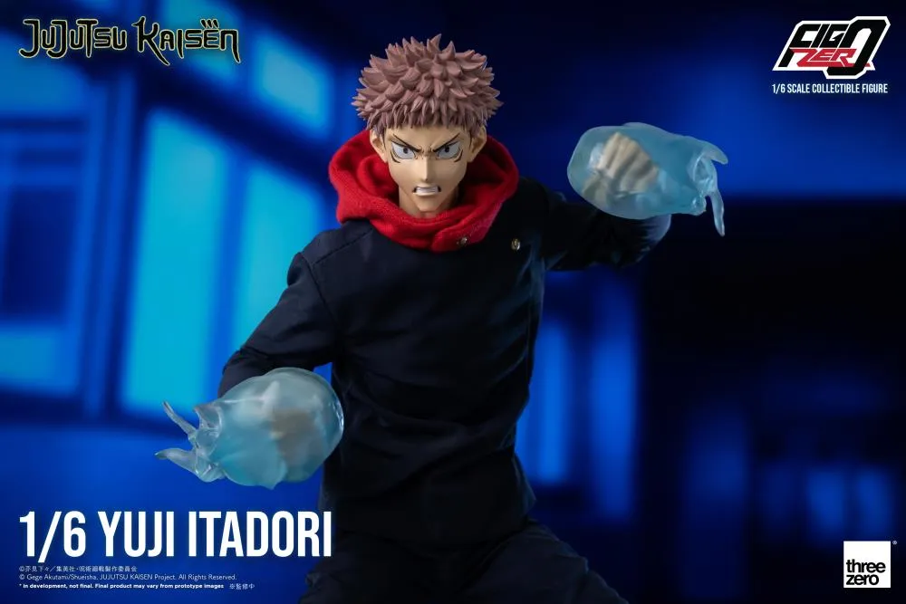 ThreeZero FigZero 1/6 Jujutsu Kaisen Yuji Itadori Scale Action Figure