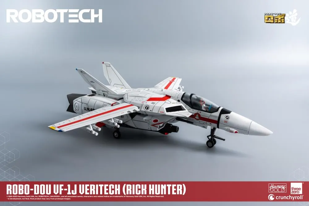 ThreeZero Robotech Macross ROBO-DOU VF-1J Veritech (Rick Hunter) Action Figure