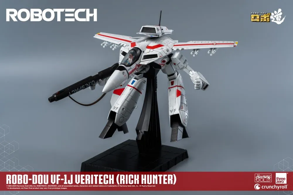 ThreeZero Robotech Macross ROBO-DOU VF-1J Veritech (Rick Hunter) Action Figure