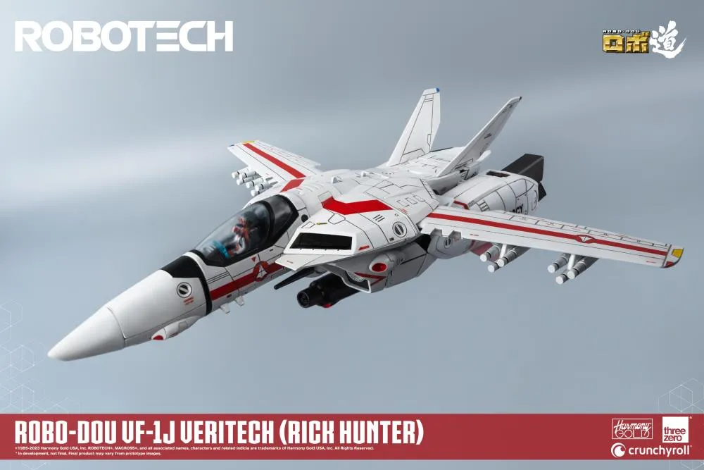 ThreeZero Robotech Macross ROBO-DOU VF-1J Veritech (Rick Hunter) Action Figure