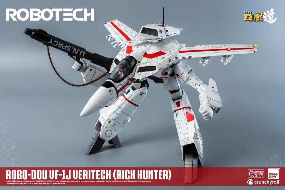 ThreeZero Robotech Macross ROBO-DOU VF-1J Veritech (Rick Hunter) Action Figure